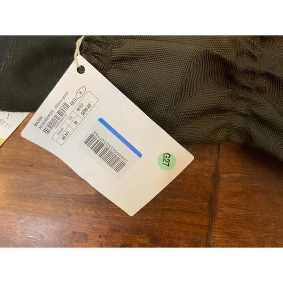 MARNI Men's Dark Green Washed Felt & Lamb Leather Glove (Right Hand ONLY) NWT! - Picture 2 of 3